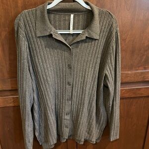 Soma Brown Cardigan Sweater